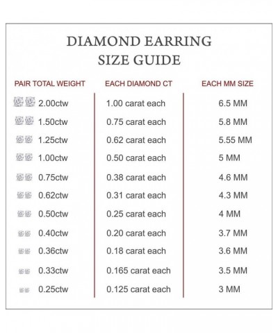 Round Natural Diamond Stud (IGI Certified 0.70 ct & up) Plus Quality Friction Back Earrings in 14k Solid Gold, 0.04 Ctw - 2.0...