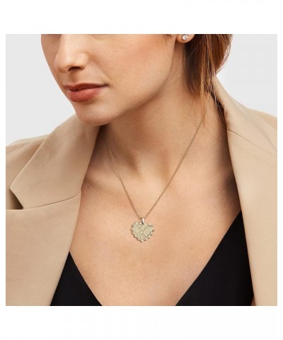 Dainty Layered Necklaces for Women Pendant Initial Necklace Chain Necklace Simple Adjustable for Women heart K-gold $7.19 Nec...