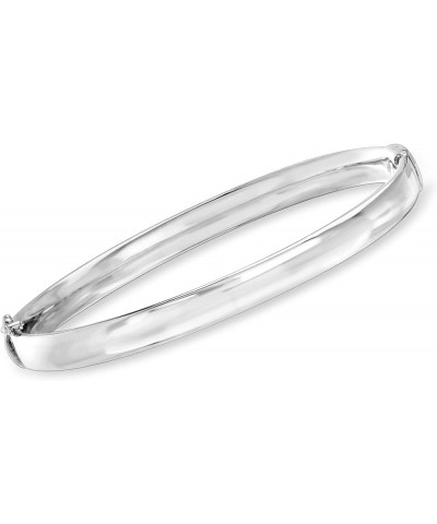 6mm Sterling Silver Bangle Bracelet 8.0 Inches $34.32 Bracelets