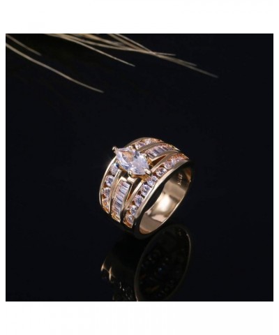 2023 New Diamond Butterfly Rings for Women, Personality Gift's Women's Fashion Rings Creative Rings Golden US 7 $7.07 Rings