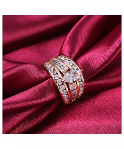 2023 New Diamond Butterfly Rings for Women, Personality Gift's Women's Fashion Rings Creative Rings Golden US 7 $7.07 Rings