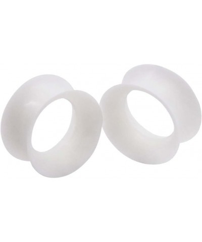 2pcs Soft Silicone Tunnels with Colorful Spots Piercing Jewelry Earrings Gauges 2g-1 inch Luminous $3.77 Body Jewelry