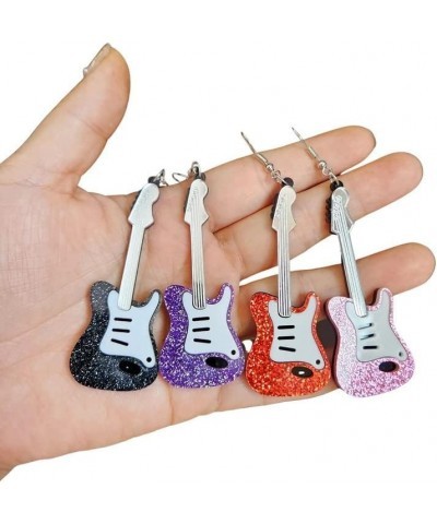 Personal Guitar Dangle Earrings Musical Instrument Earrings for Women Girls Music Lovers Women Teen Girls Teachers Students B...