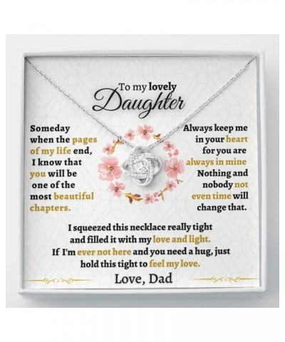 Daughter Gifts From Dad - Father To Daughter Gifts Father Daughter Gifts To My Daughter Necklace For Daughter Birthday Christ...