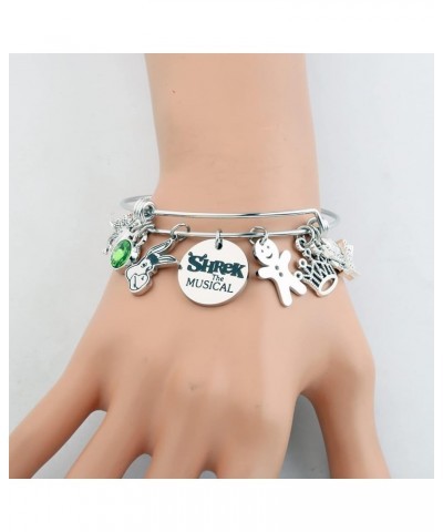 Cartoon Movie Inspired Bracelet Monster Musical Theatre Gift Green Monster Fans Gift S Bracelet $11.54 Bracelets