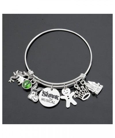 Cartoon Movie Inspired Bracelet Monster Musical Theatre Gift Green Monster Fans Gift S Bracelet $11.54 Bracelets