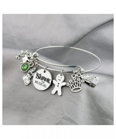 Cartoon Movie Inspired Bracelet Monster Musical Theatre Gift Green Monster Fans Gift S Bracelet $11.54 Bracelets