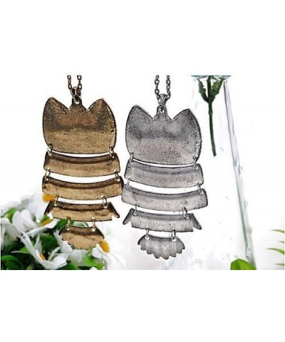 Fashion Retro Animals Art Collection Charm Earrings or Pendant Necklace Collection Textured Bronze Necklace $8.25 Necklaces