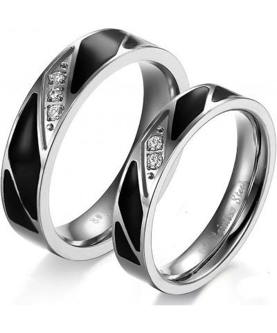 Amazing Titanium Stainless Steel We Love Each Other Wedding Band Set Anniversary/Engagement/Promise/Couple Ring Best Gift! he...