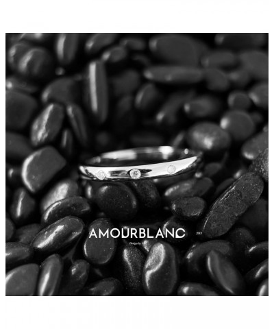 Round Cut Moissanite Band For Women 14K White Gold Plated Silver Eternity Ring Elegant Wedding Band Stunning Anniversary Band...