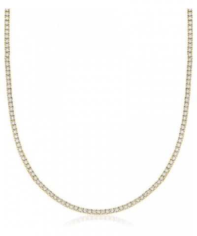 2.00 ct. t.w. Diamond Tennis Necklace in 18kt Gold Over Sterling 16.0 Inches $444.00 Necklaces