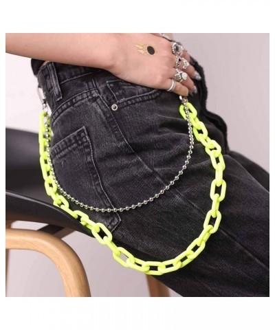 Hip Hop Jeans Pants Chain Punk Goth Layered for Men Link Wallet Chain for Women Hipster Chunky Thick Wallet Pocket Keychains ...