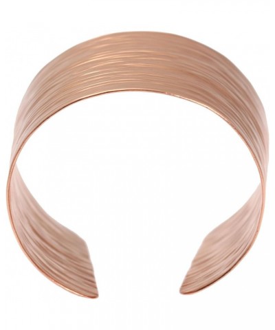 Copper Bark Cuff Bracelet Handmade Jewelry - 100% Uncoated Solid Copper 8.0 Inches $35.70 Bracelets