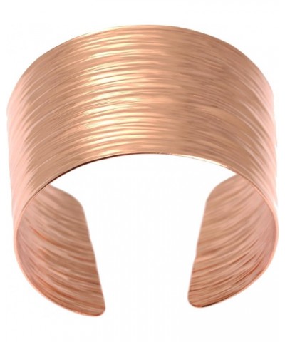 Copper Bark Cuff Bracelet Handmade Jewelry - 100% Uncoated Solid Copper 8.0 Inches $35.70 Bracelets