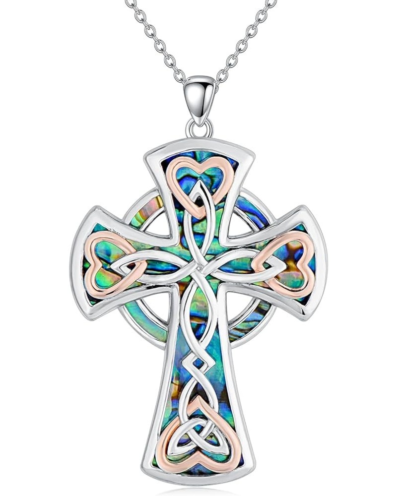 Cross Necklace for Women Cross Pendant Necklace Cross Jewelry Anniversary Christmas Gifts for Wife Mom Cross $15.04 Necklaces