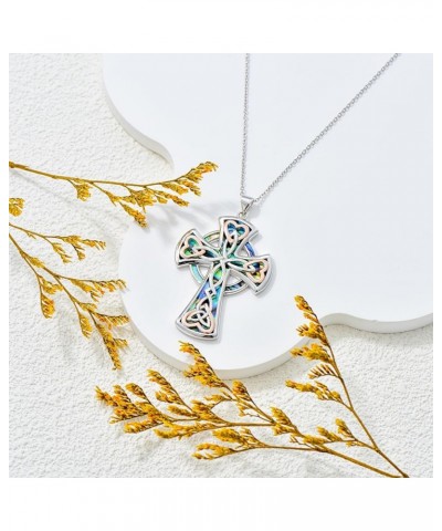 Cross Necklace for Women Cross Pendant Necklace Cross Jewelry Anniversary Christmas Gifts for Wife Mom Cross $15.04 Necklaces