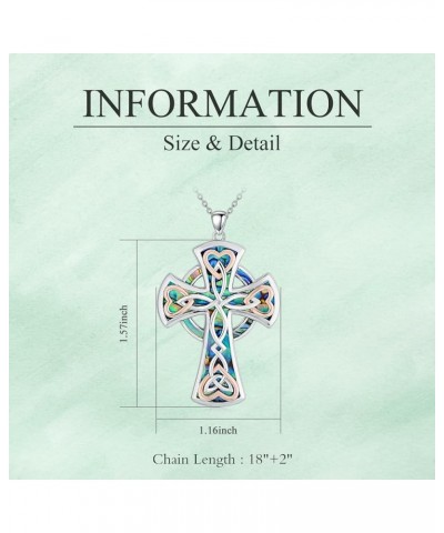 Cross Necklace for Women Cross Pendant Necklace Cross Jewelry Anniversary Christmas Gifts for Wife Mom Cross $15.04 Necklaces