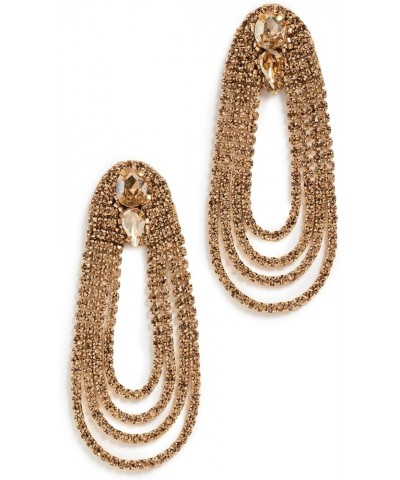 Women's Deepa Eliana Earrings Gold $24.30 Earrings