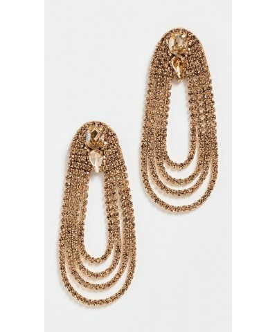 Women's Deepa Eliana Earrings Gold $24.30 Earrings