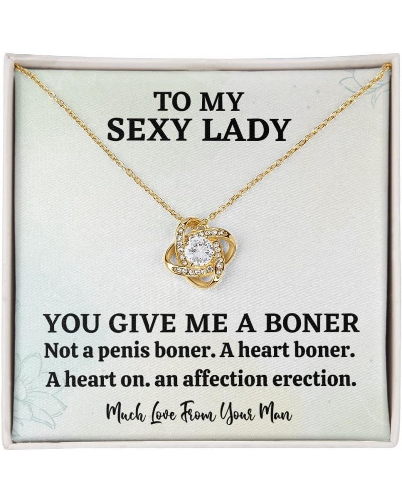 to My Sexy Lady You Give Me A Boner A Heart on. an Affection Erection Valentine Day, Wedding Anniversary Holiday Gifts for So...