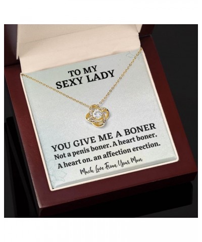 to My Sexy Lady You Give Me A Boner A Heart on. an Affection Erection Valentine Day, Wedding Anniversary Holiday Gifts for So...