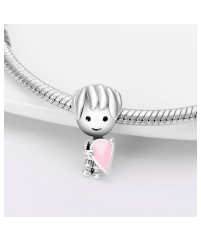 Bead Charms fit Pandora Bracelet, 925 Sterling Silver Pendant Charm with 5A Cubic Zirconia for Necklace and Bracelet Birthday...