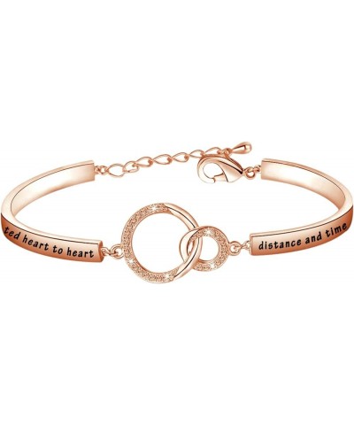 Cousins Gift Cousin Are Connected Heart to Heart Distance And Time Can't Break Them Apart Bracelet cousin RG $9.50 Bracelets