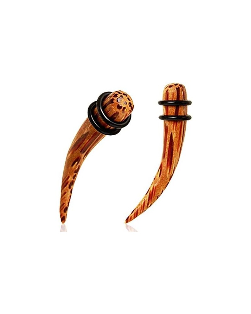 Organic Coconut Wood Curved Taper 2GA $9.50 Body Jewelry