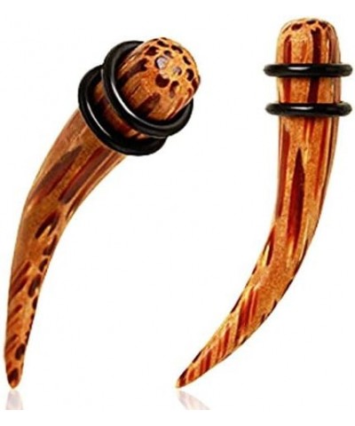 Organic Coconut Wood Curved Taper 2GA $9.50 Body Jewelry