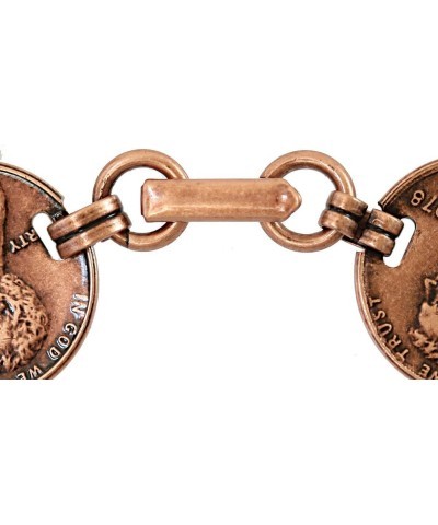 Copper Penny Coin Bracelet $24.72 Bracelets