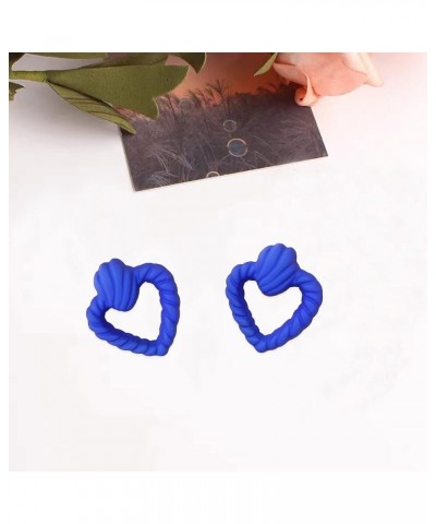 Hollow Out Heart Earrings Studs Dangling Heart Drop Earrings for Women Love Heart Dangle Earrings Valentine's Day Mother's Da...