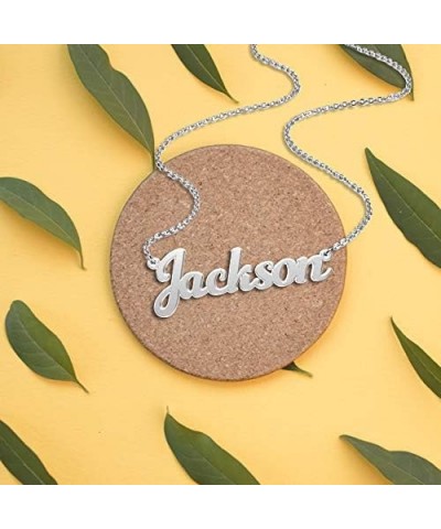 Estelle Custom Necklace Personalized Gift for Women Handmade Chain Pendant 10k Rose Gold Plated $14.49 Necklaces