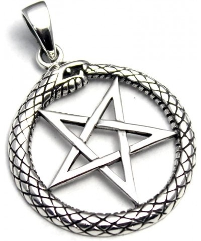 COSUMOSU Inverted Pentacle Devil star 925 Sterling Silver Pendant Charm Snack $12.50 Pendants