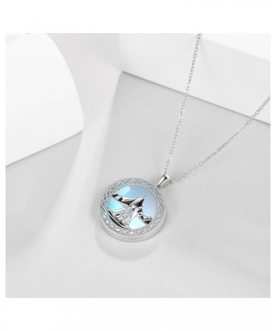 Hummingbird/Fox/Phoenix/Wolf/Owl/Otter/Giraffe/Hippo/Unicorn/Bear Necklace S925 Sterling Silver Animal Jewelry Gifts for Wome...