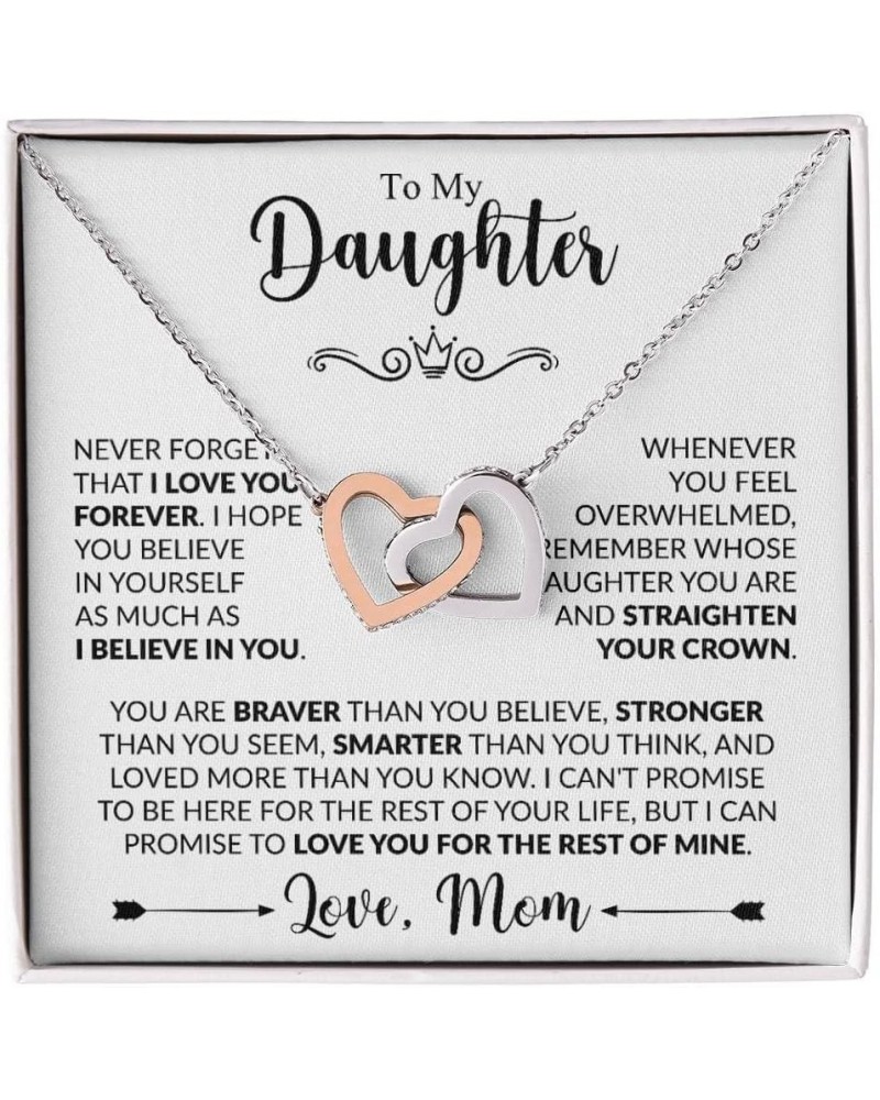 Daughter Gifts From Mom, To My Daughter Necklace, Mother Daughter Necklace, Graduation Gifts For Daughter, Christmas Birthday...