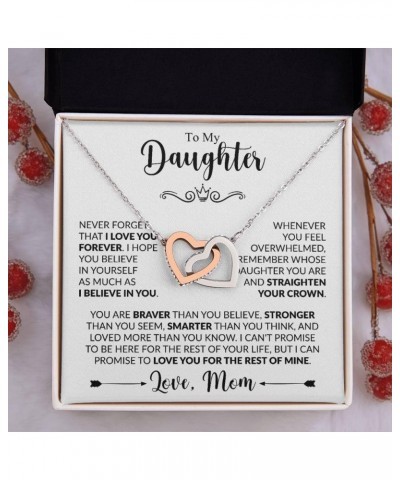 Daughter Gifts From Mom, To My Daughter Necklace, Mother Daughter Necklace, Graduation Gifts For Daughter, Christmas Birthday...