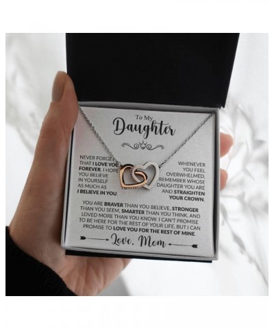 Daughter Gifts From Mom, To My Daughter Necklace, Mother Daughter Necklace, Graduation Gifts For Daughter, Christmas Birthday...