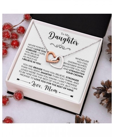 Daughter Gifts From Mom, To My Daughter Necklace, Mother Daughter Necklace, Graduation Gifts For Daughter, Christmas Birthday...