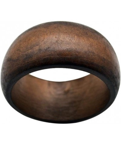 Round DIY Natural Wooden Large Bangles Handmade Ethnic Wood Cuff Bracelet Vintage Simple Round Natural Wooden Chunky Bracelet...