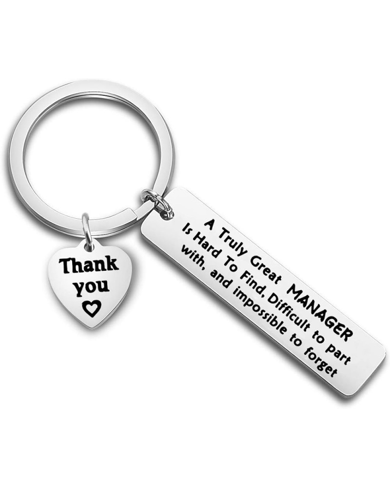 Manager Gift A Truly Great Manager Is Hard to Find Keychain Thank You Gift for Management,Leader,Boss Manager Gift $10.02 Pen...