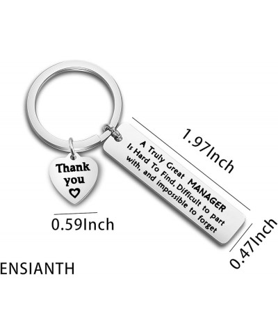 Manager Gift A Truly Great Manager Is Hard to Find Keychain Thank You Gift for Management,Leader,Boss Manager Gift $10.02 Pen...