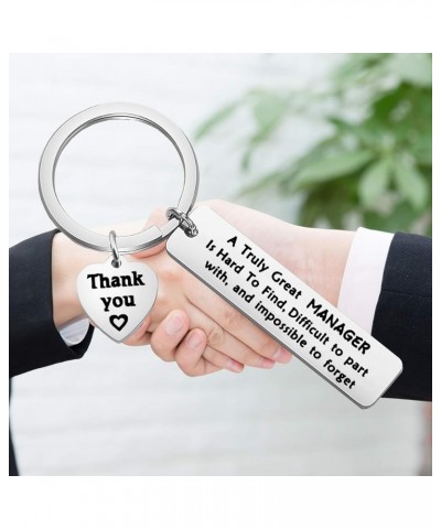 Manager Gift A Truly Great Manager Is Hard to Find Keychain Thank You Gift for Management,Leader,Boss Manager Gift $10.02 Pen...