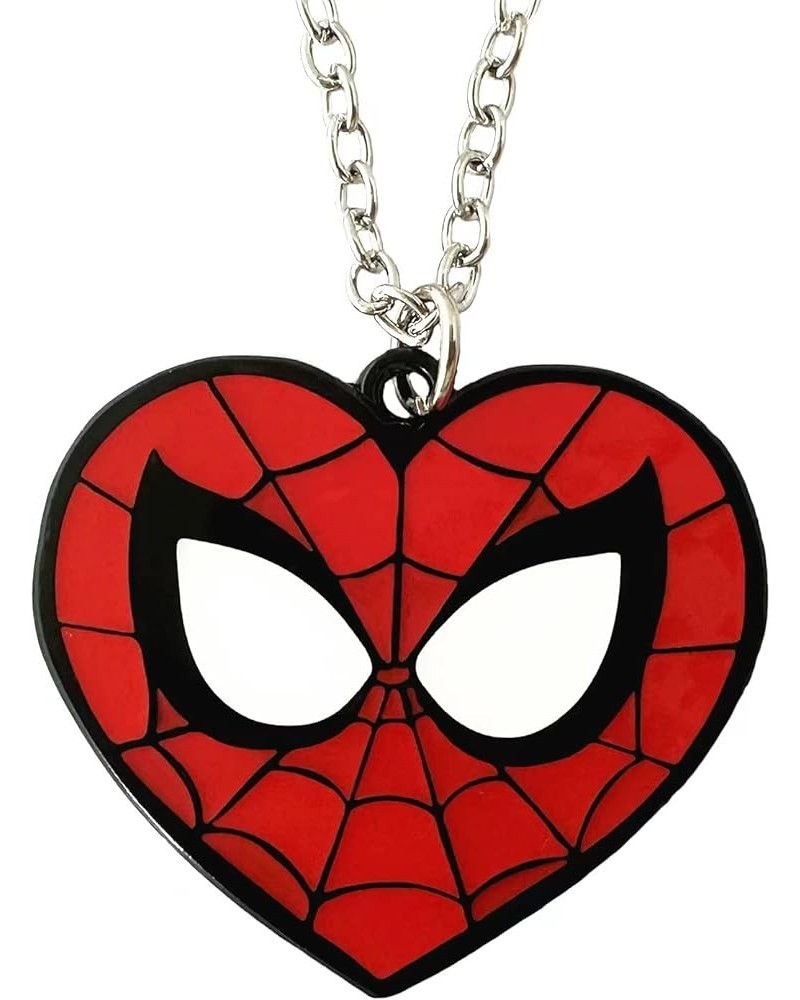 Spideman Necklace Original Design Superhero vengers Necklace Gifts for Girl Woman Men 3 $10.20 Necklaces