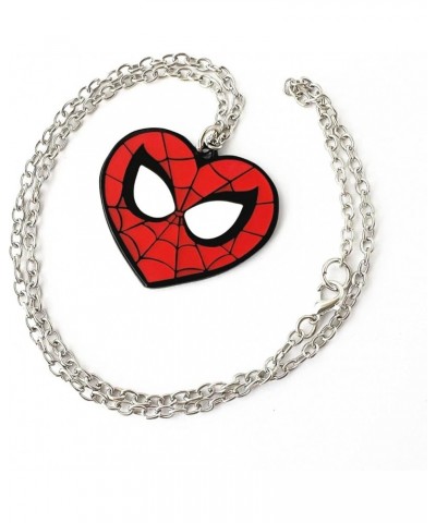 Spideman Necklace Original Design Superhero vengers Necklace Gifts for Girl Woman Men 3 $10.20 Necklaces