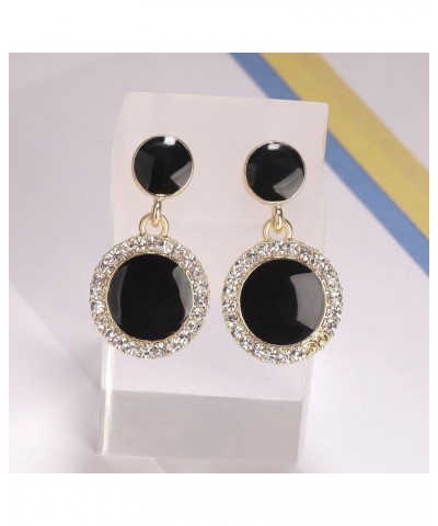 Black Earrings Dangle for Women, Statement Earrings Dangling, Drop Earrings for Women Dangle, Aesthetic Dangling Earrings, Wo...