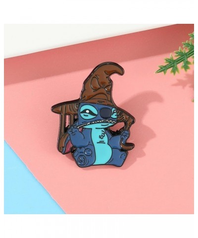 Ohana Anime Stitch Enamel Pins - Ohana Means Family Stitch Lapel Pins for Women Men Girls Boys Brooch BackpacCosplay Jewelry ...