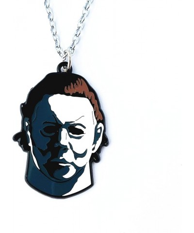 Halloween Michael Myrs Horror Necklace Gifts for Girl Woman Men 1 $7.44 Necklaces