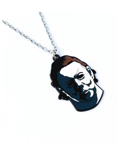 Halloween Michael Myrs Horror Necklace Gifts for Girl Woman Men 1 $7.44 Necklaces