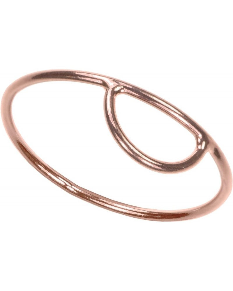 Wire rings 14k gold fill or sterling silver 8 Single Arch 14K Rose Gold Filled $8.97 Body Jewelry