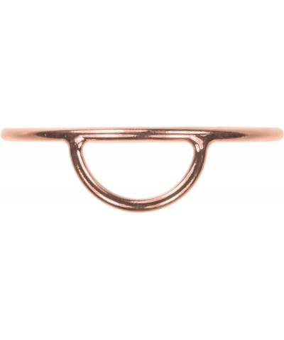 Wire rings 14k gold fill or sterling silver 8 Single Arch 14K Rose Gold Filled $8.97 Body Jewelry